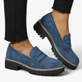 Nora - Afslappede slip-on loafers med afrundet tå