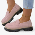 Nora - Afslappede slip-on loafers med afrundet tå