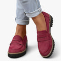 Nora - Afslappede slip-on loafers med afrundet tå