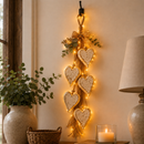 Glowwood - Træhjerte Vægdekoration med LED-belysning