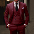David - 3-delt smokingsæt med blazer, vest og bukser
