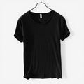 William – T-shirt med Rund Hals Kort Ærme og Løs Pasform
