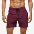 Herre åndbare shorts med elastisk talje