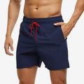 Herre åndbare shorts med elastisk talje