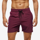 Herre åndbare shorts med elastisk talje