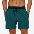 Herre åndbare shorts med elastisk talje