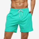 Herre åndbare shorts med elastisk talje