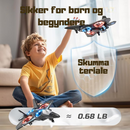 KidPlay - Fjernstyret flyvende jet med 360° rotation og