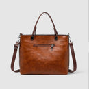 Galena - Vintage-inspireret crossbody-taske med flere lommer