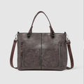 Galena - Vintage-inspireret crossbody-taske med flere lommer