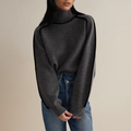 Tamara - Alsidig Rullekravesweater Tamara med Flatterende