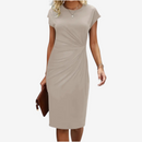 Kvindernes Twist Talje Bodycon Midi Kjole