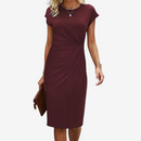 Kvindernes Twist Talje Bodycon Midi Kjole