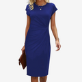 Kvindernes Twist Talje Bodycon Midi Kjole