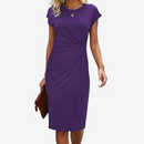 Kvindernes Twist Talje Bodycon Midi Kjole