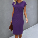 Kvindernes Twist Talje Bodycon Midi Kjole