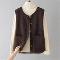 Sophia teddyvest med sherpa fleece