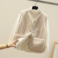 Sophia teddyvest med sherpa fleece