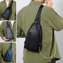 NovaCarry - Vandtæt crossbody-taske med USB-port og