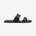 Dame Flade Sandaler med Spænder