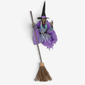 Flyvende Heks Halloween Dekoration med Lyd