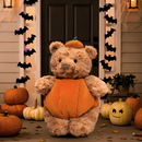 CozyMira - Hygge Bamse med Græskar Design til Halloween