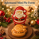 Yulemold - Mini kageform med 9 festlige designs