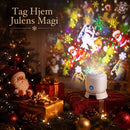Yuleturn - Juleprojektionslys med 360° roterende design