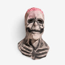 Realistisk Skeletmaske med Hat til Halloween