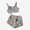 Lina - Halloween Pyjamasæt med Spøgelsesmønstre