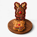 Yulemold - Mini kageform med 9 festlige designs