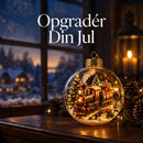 Snowmerry - Oplyst juleornament med miniature vinterscene