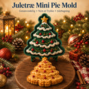 Yulemold - Mini kageform med 9 festlige designs