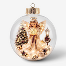 SantaScape - LED Julepynt med Miniature Julelandskab
