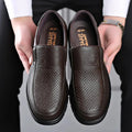 Enzo læderloafers med slip-on design