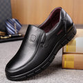 Enzo læderloafers med slip-on design