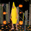 Sjovt Gult Banan Kostume til Mænd
