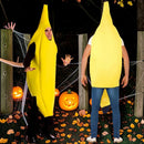 Sjovt Gult Banan Kostume til Mænd