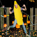 Sjovt Gult Banan Kostume til Mænd