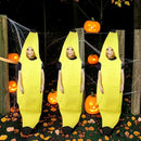 Sjovt Gult Banan Kostume til Mænd