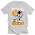 Darren kortærmet T-shirt med iøjnefaldende Bitcoin-grafik