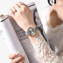 PureTime – Elegant Minimalistisk Quartz-ur med Blødt Læderrem