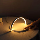 GlowSync - Trådløs genopladelig skrivebordslampe med