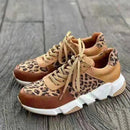 Freya - Sneakers med blød sål og stilfuldt leopardprint