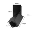 CubeGlow - Alsidig firkantet LED-downlight med justerbar