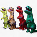 Oppusteligt T-Rex-kostume til børn og voksne