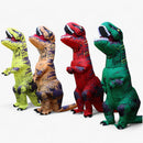 Oppusteligt T-Rex-kostume til børn og voksne