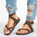 Lucy - Chic Komfort Spænde Sandaler med Justerbare Remme og