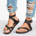 Lucy - Chic Komfort Spænde Sandaler med Justerbare Remme og