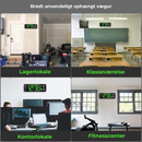 ColorPulse - Farverigt digitalt LED-ur med fjernbetjening